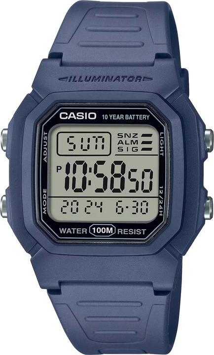 Image du produit Casio Retro Vintage - W-800H-2A (Montre numérique, 37 mm)