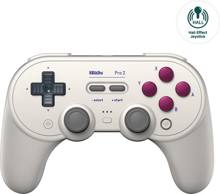 Actual product image 8bitdo Pro 2 - Hall Edition (Android, iOS, Switch, Windows)