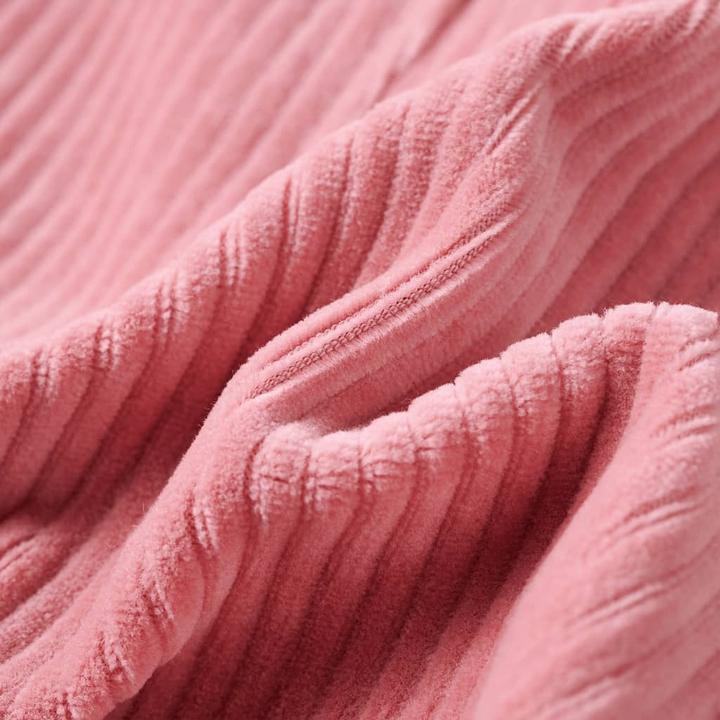 Produktbild VidaXL Kinder-Latzkleid Cord Hellrosa 104,Material: 58 % Baumwolle (104)