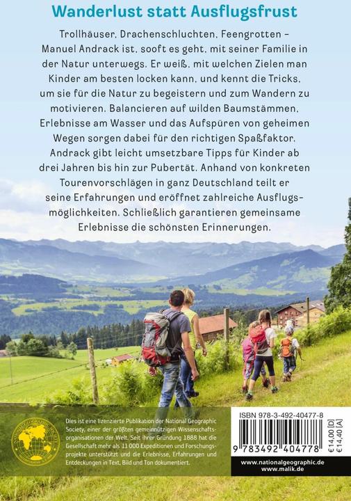Image du produit Mit Kindern wandern (Allemand, Manuel Andrack, 2018)