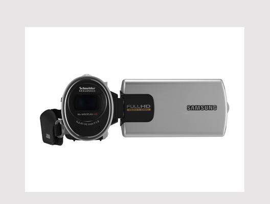 Actual product image Samsung HMX-H300, FullHD, Flash, 30x zoom, silver