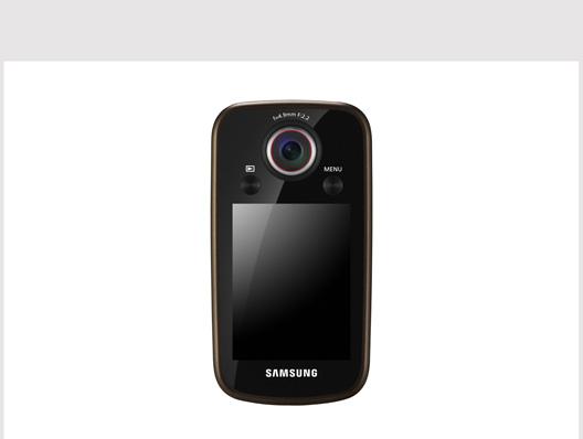 Produktbild Samsung HMX-E10, FullHD, Flash, Touchscreen, Pocket, Schwarz (1 x)