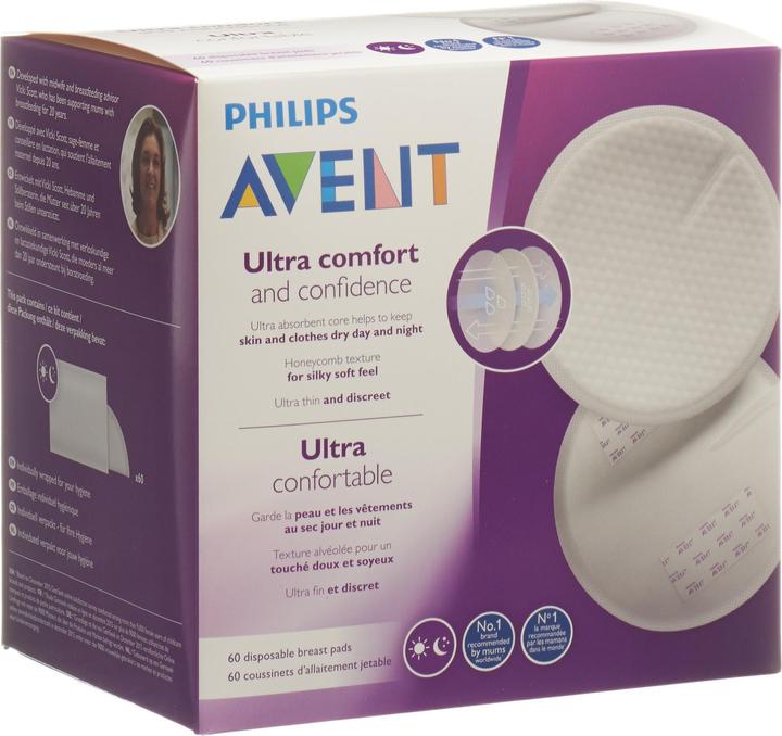 Productafbeelding Philips Avent Stilleinlagen (60 x)