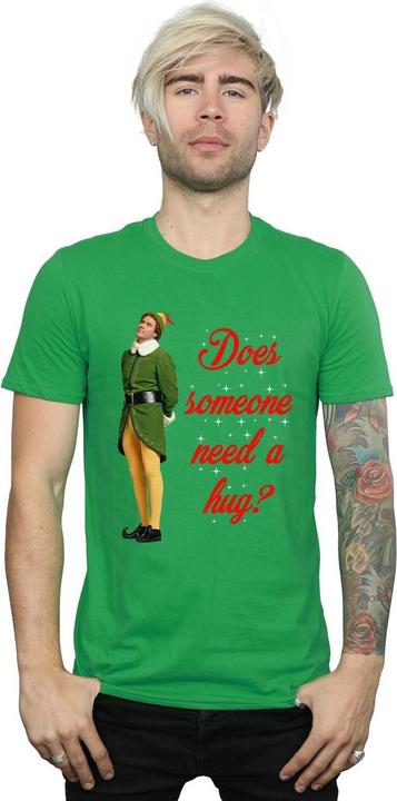 Actual product image Elf Mens Hug Buddy T-Shirt (S)