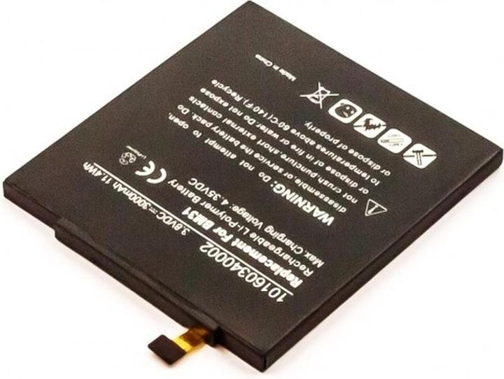 Actual product image AGI Battery compatible with Xiaomi Mi3s - Battery - 3,000 mAh