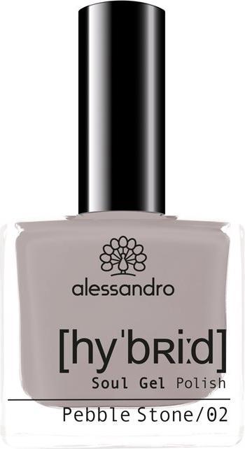 Alessandro Coastal Breeze Hybrid Nail Pebble Stone