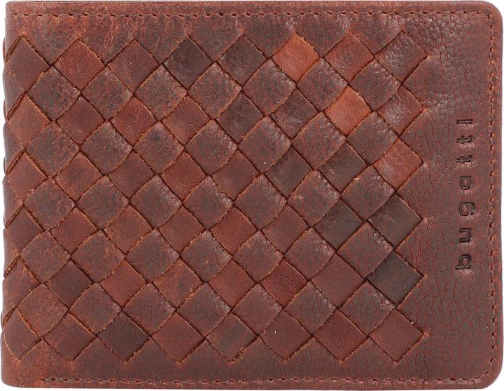 Immagine prodotto Bugatti Portafoglio in pelle intrecciata 11 cm