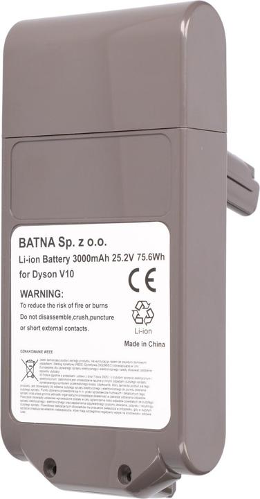Produktbild Extralink Batterie Akku für Dyson Staubsauger V10 25.2V 3000mAh