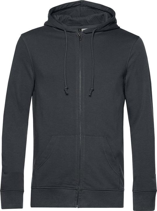 Image du produit B&C Sweat à capuche organique avec fermeture éclair (M)