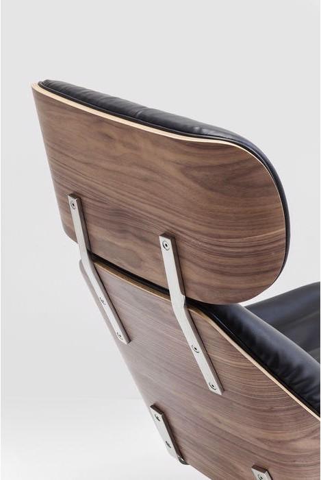 Actual product image Kare Design Swivel Chair Ponte Black