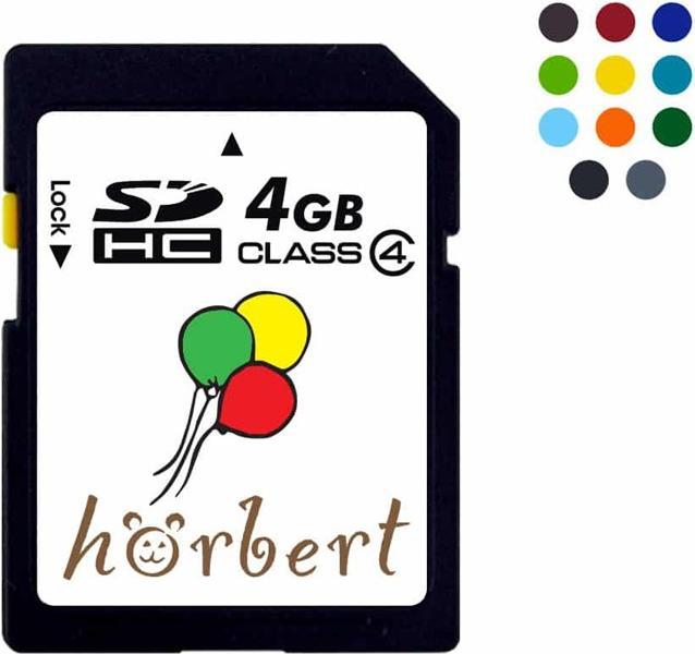 Produktbild Hörbert 4GB SDHC Speicherkarten-Editionen „Luftballon" (4 GB, SDHC)