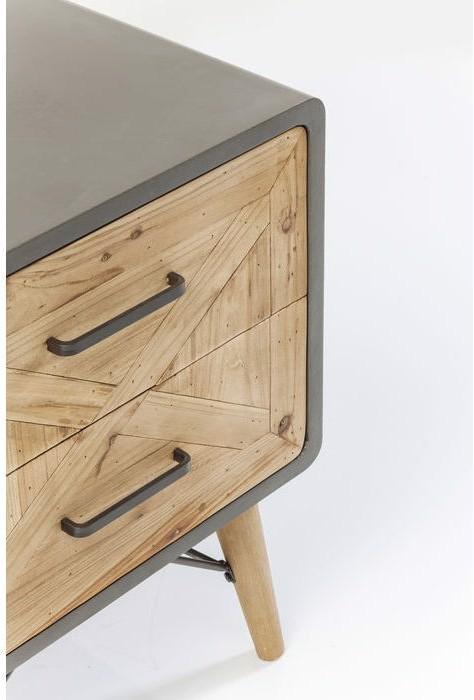 Image du produit Kare Design Petite commode X Factory 2-tiroirs (50 x 40 x 60 cm)