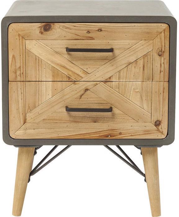 Image du produit Kare Design Petite commode X Factory 2-tiroirs (50 x 40 x 60 cm)