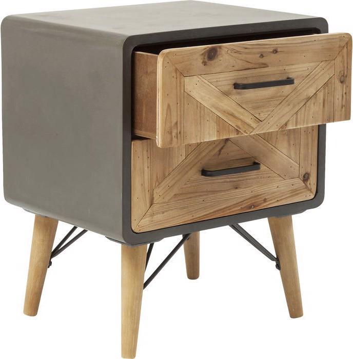 Kare Design Kommode Klein X Factory 2 Schübe (50 x 40 x 60 cm)