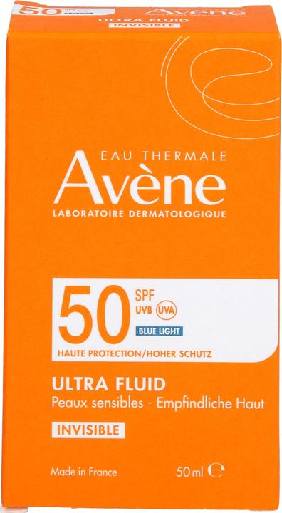 Avène Ultra Fluid Invisible LSF 50, 50 ml Creme (50 ml, SPF 50)