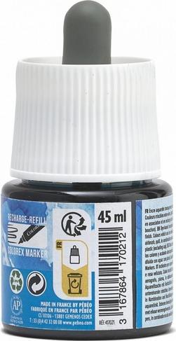 Image du produit Pebeo Encre à base d'eau Colorex (Bleu porcelaine, 45 ml)