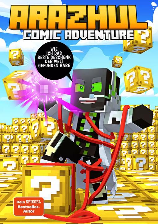 Actual product image Wie ich in der Lucky-Blocks-Dimension auf Geschenksuche ging (German, Patrick Wirbeleit, Arazhul, Roman Fink, 2022)