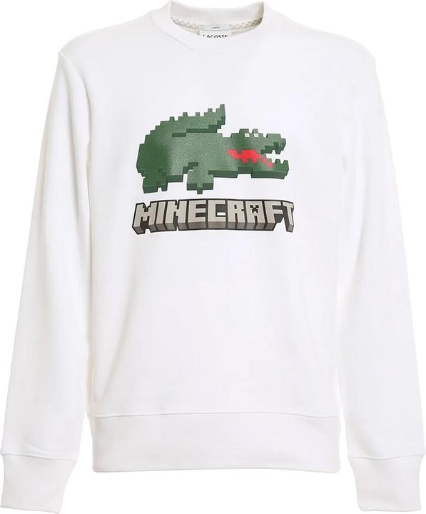 Actual product image Lacoste Unisex Adult Minecraft Long-Sleeved Sweatshirt (L)