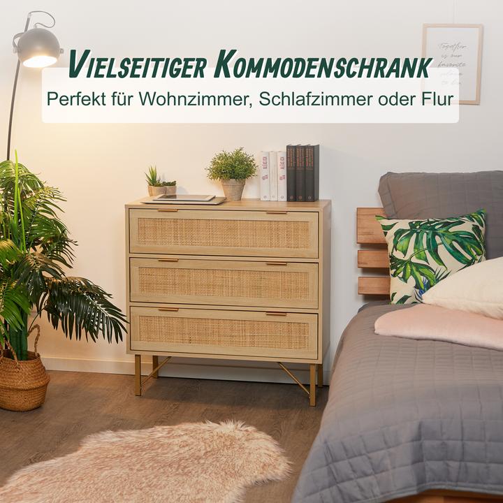 Produktbild Relaxdays Kommode (80 x 42 x 80 cm)