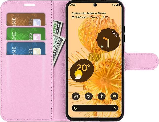 Actual product image MU Classic Litchi Leather Bookcover Series (Google Pixel 7 Pro)