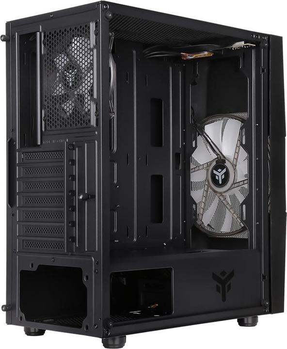 Produktbild Itek Boitier Moyen Tour ATX Oxygene RGB avec panneau vitré (Noir) (ATX, ITX, mATX)