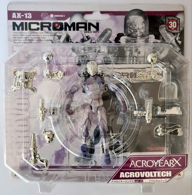 Immagine prodotto Takara 2004 Microman Acroyear X AX-13 Acrovoltech Actionfigur