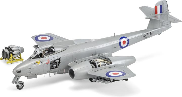 Actual product image Airfix Gloster Meteor F.8 Korea