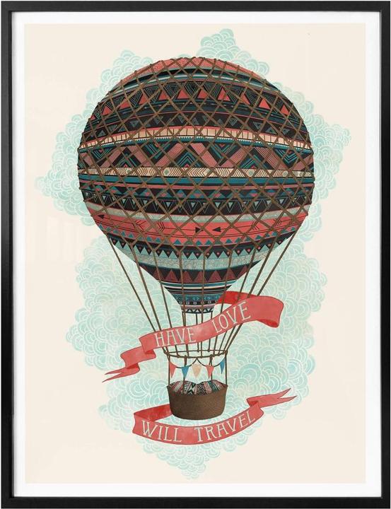 Image du produit Trenddeko Have love will travel (30 x 40 cm)