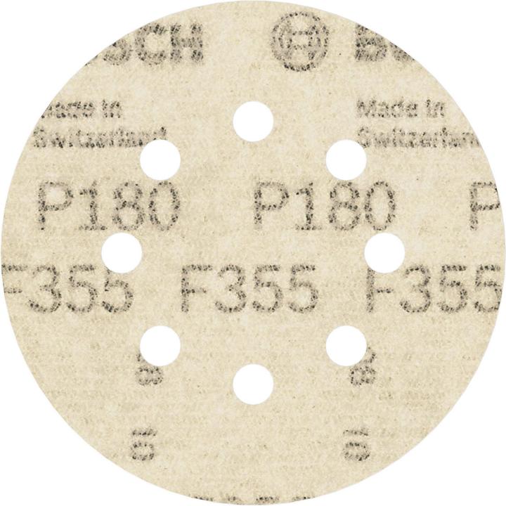 Actual product image Bosch Professional Zubehör PRO F355 sanding sheet, 125 mm, G180 (180)