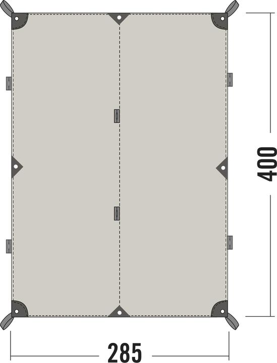 Produktbild Tatonka Tarp 4 TC (Tarp, 1.75 kg)