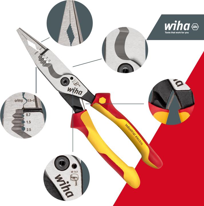 Produktbild Wiha Multifunktionszange (209 mm)