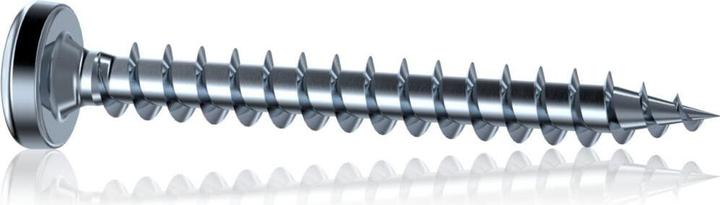 Actual product image Reisser Chipboard screws PAN-HEAD galvanised 5.0 x 45 PZ, pack of 200 pieces (200 Screws per piece)