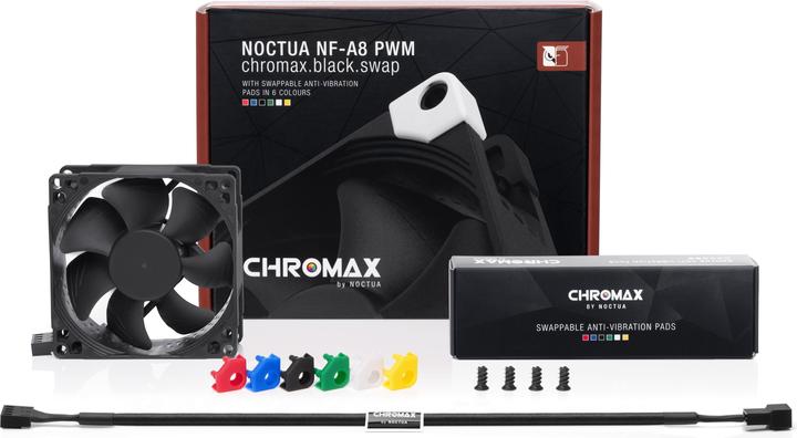 Image du produit Noctua Ventilateur PC NF-A8 PWM chromax (80 mm, 1 x)