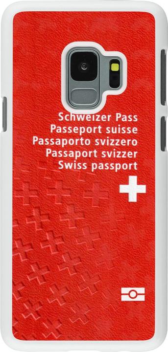 Immagine prodotto PhoneLook Copertina bianca del passaporto svizzero (Samsung Galaxy S9)