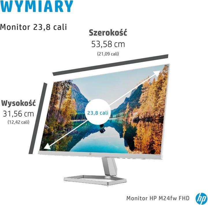 Actual product image HP M24fw (1920 x 1080 pixels, 23.80")