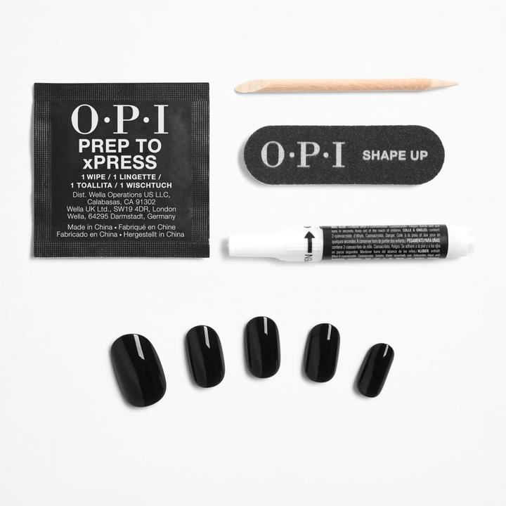 Actual product image OPI Xpress/On (Artificial nails, Black)