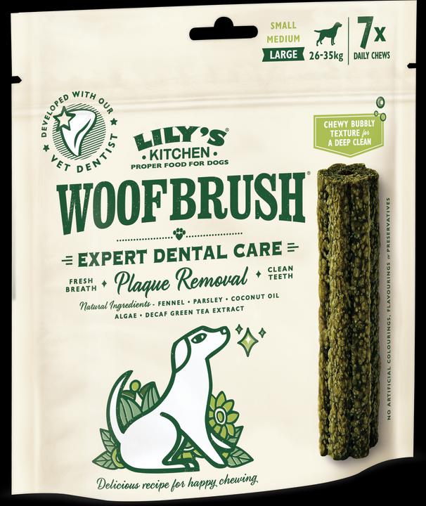 Lily's Kitchen Woofbrush (Adulte, Junior, Senior, 1 pcs, 350 g)