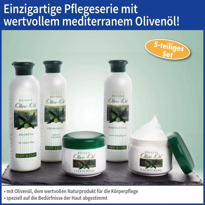 Produktbild Bio-Vital Pflegeset Oliven-Öl 5-tlg. (Haarpflege set)