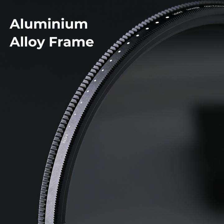 Image du produit K&F Concept Filtre pour objectif 40.5MM ND2-ND400 variable (1-9 Stops), filtre à densité neutre ajustable (Filtre de couleur neutre)