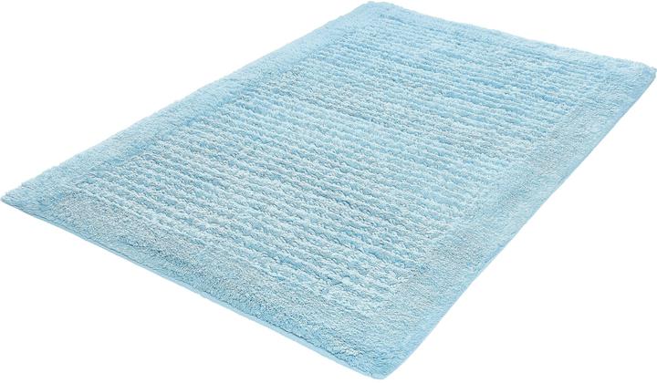 Kleine Wolke Badteppich Net 60 x 90 cm, Hellblau (60 x 90 cm)