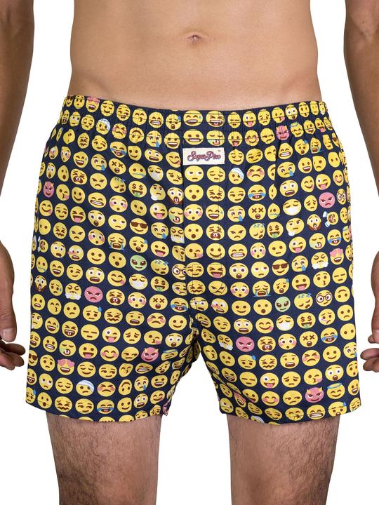 Immagine prodotto Sugar Pine Emoticona boxer vintage (M, Confezione singola)