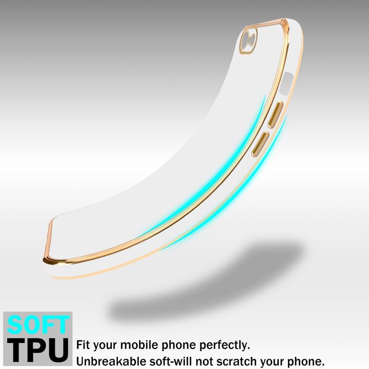 Produktbild Cadorabo Hülle für Apple iPhone 6 / 6S im TPU mit Kameraschutz LM130 Style (Apple iPhone 6)