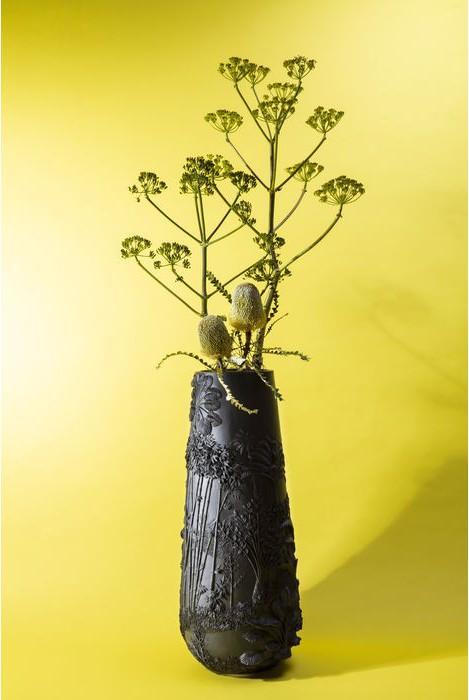 Immagine prodotto Kare Design Vaso Jungle Nero 83cm