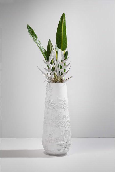 Image du produit Kare Design Vase Jungle blanc 83cm