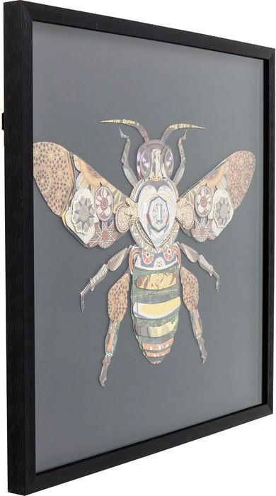 Produktbild Designlife Bild Frame Art Bee 60x60cm (60 x 60 cm)