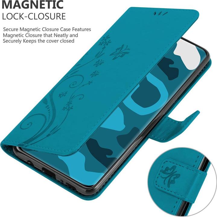 Actual product image Cadorabo Flower Book Cover (Huawei P40 Pro)