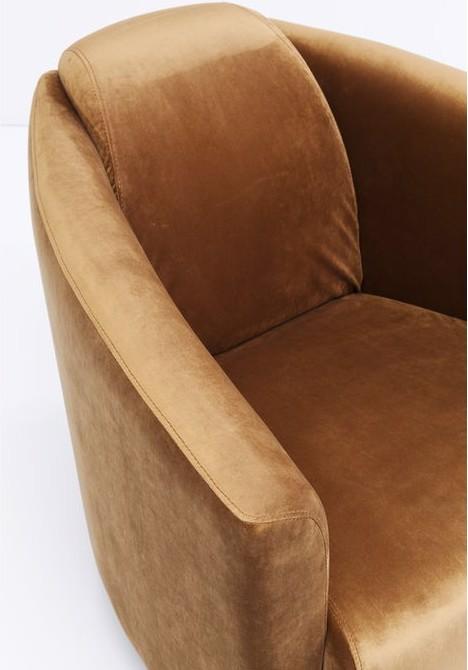 Actual product image Designlife Arm Chair Cigar Lounge Brown