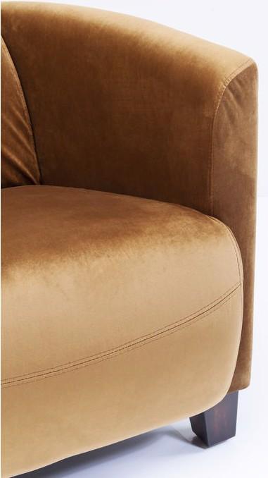 Actual product image Designlife Arm Chair Cigar Lounge Brown