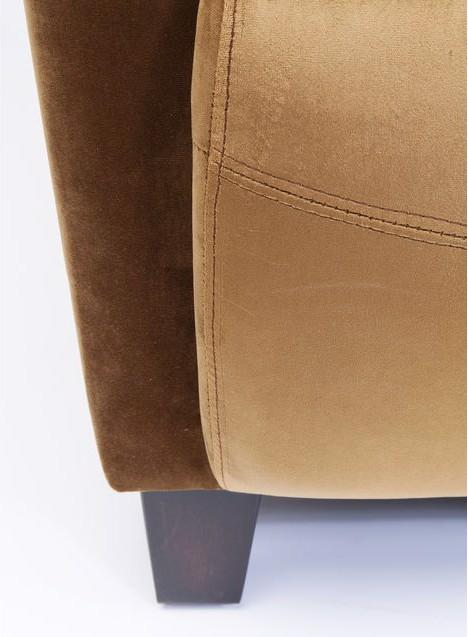Actual product image Designlife Arm Chair Cigar Lounge Brown
