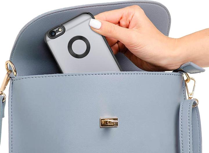 Produktbild Cadorabo TPU Hülle Chrome mit Kameraschutz für Apple iPhone 6 / 6S (Apple iPhone 6)